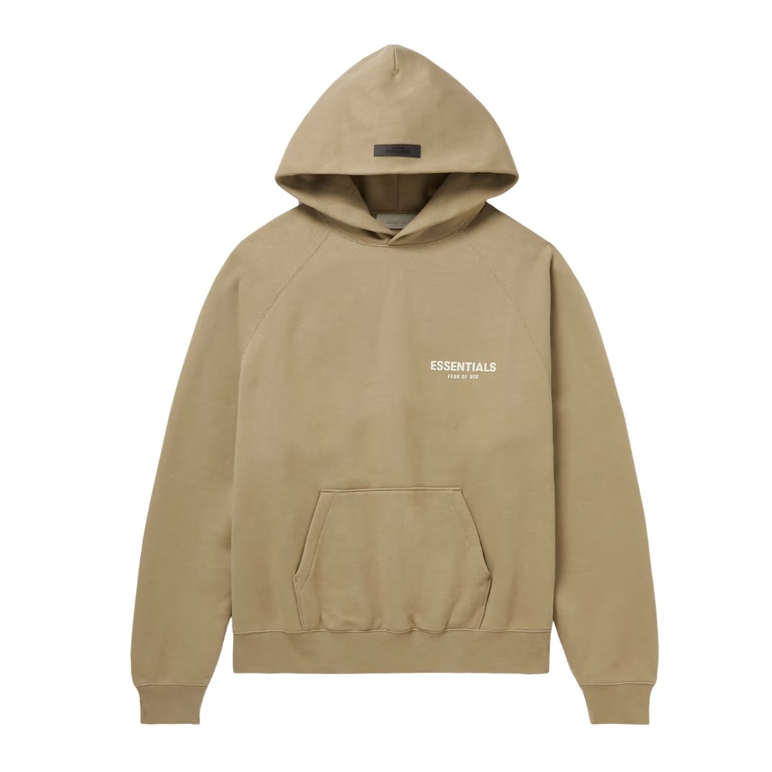 Shop Fear Of God Essentials Camel Hoodie | Sneaker Velocity