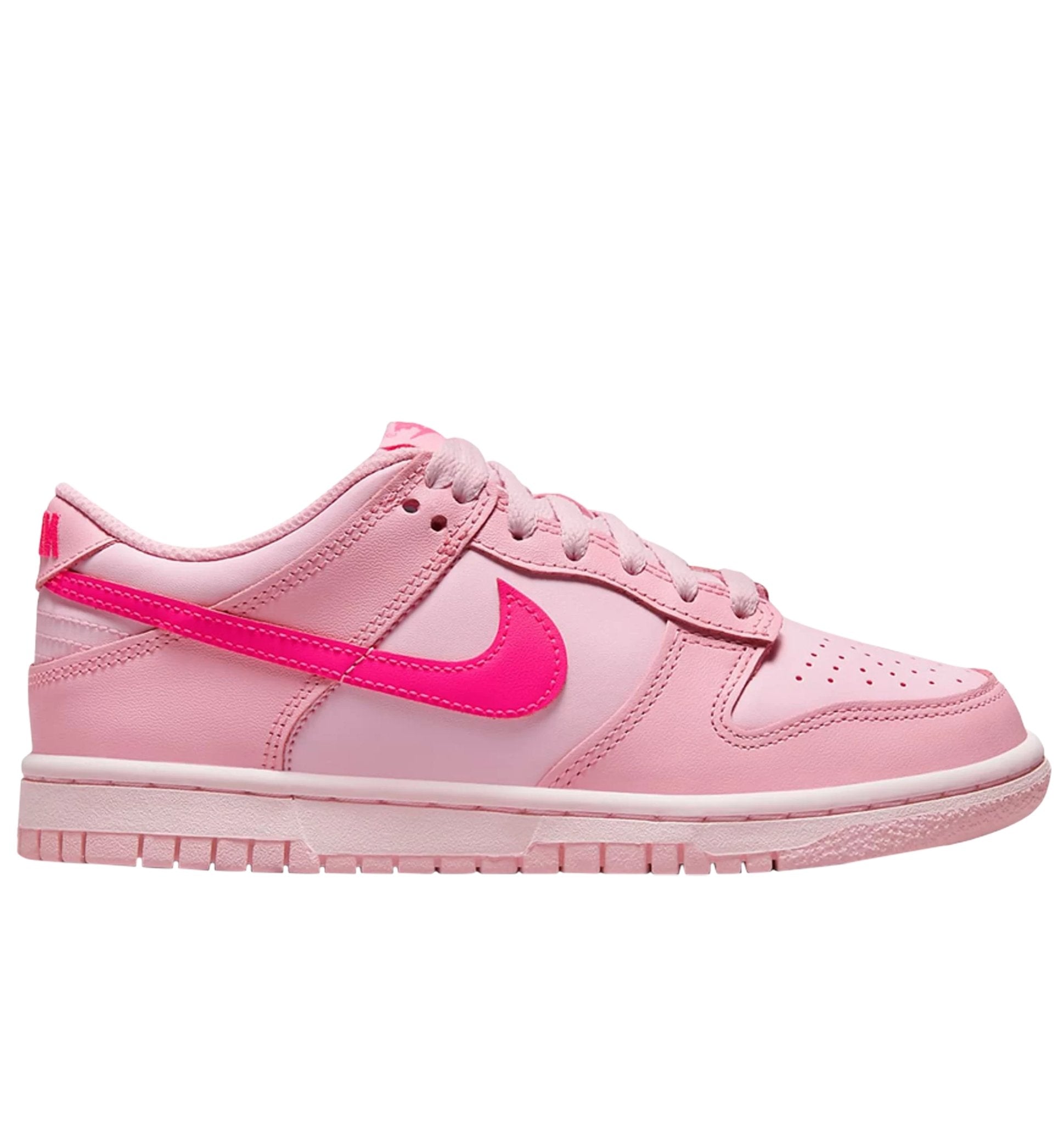 Shop Nike Dunk Low Triple Pink (GS) | Sneaker Velocity