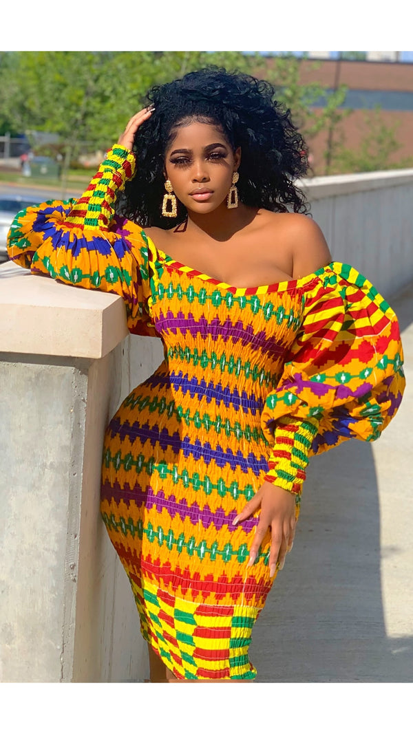 fGSTYLE: These Stunning Kente Print Corset Tops Are Everything You