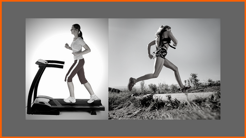 Running on treadmill vs running outdoors, functional movement