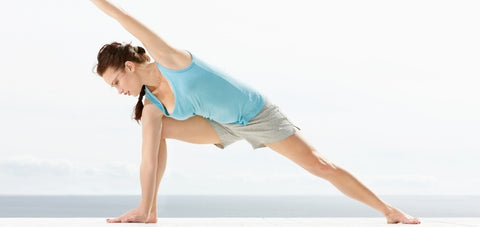 bodyweight exercise stretch normally done in a yoga class