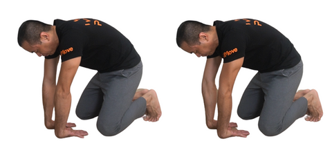 wrist flexion stretch with elbow rotation