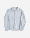 Picture of Blue Dobby Stripe Oxford Shirt