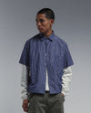 Picture of Washed Poplin Short Sleeve Oxford Shirt