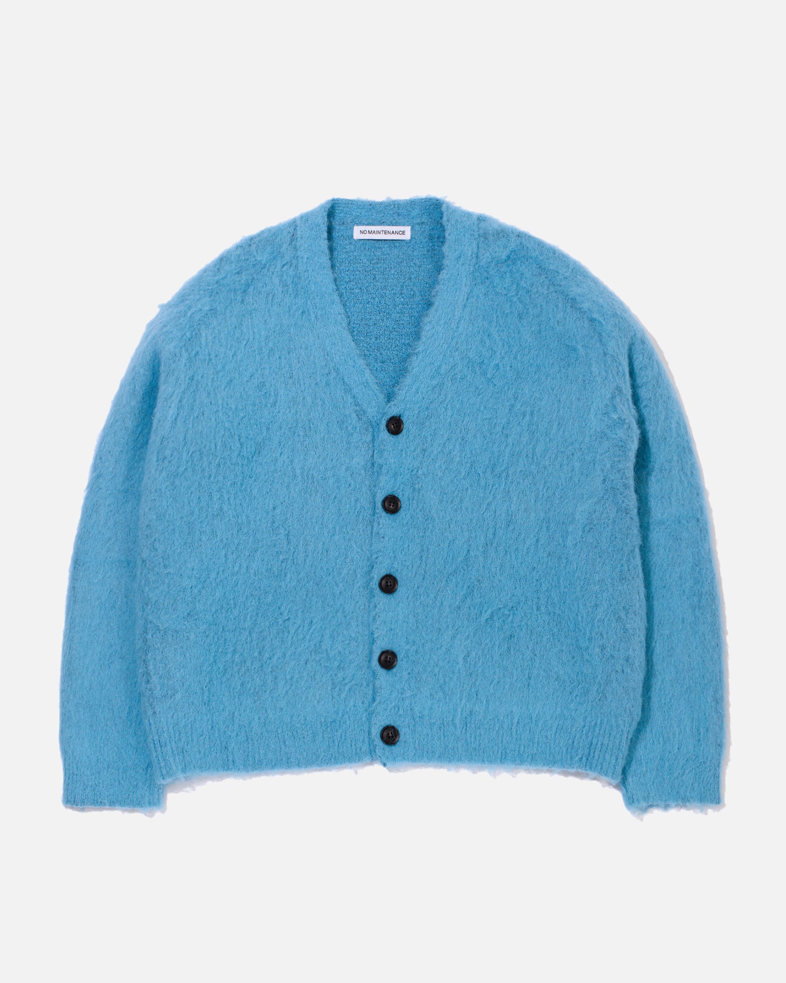 THE TOE PIGALLE SHAGGY CARDIGAN BLUEレディース