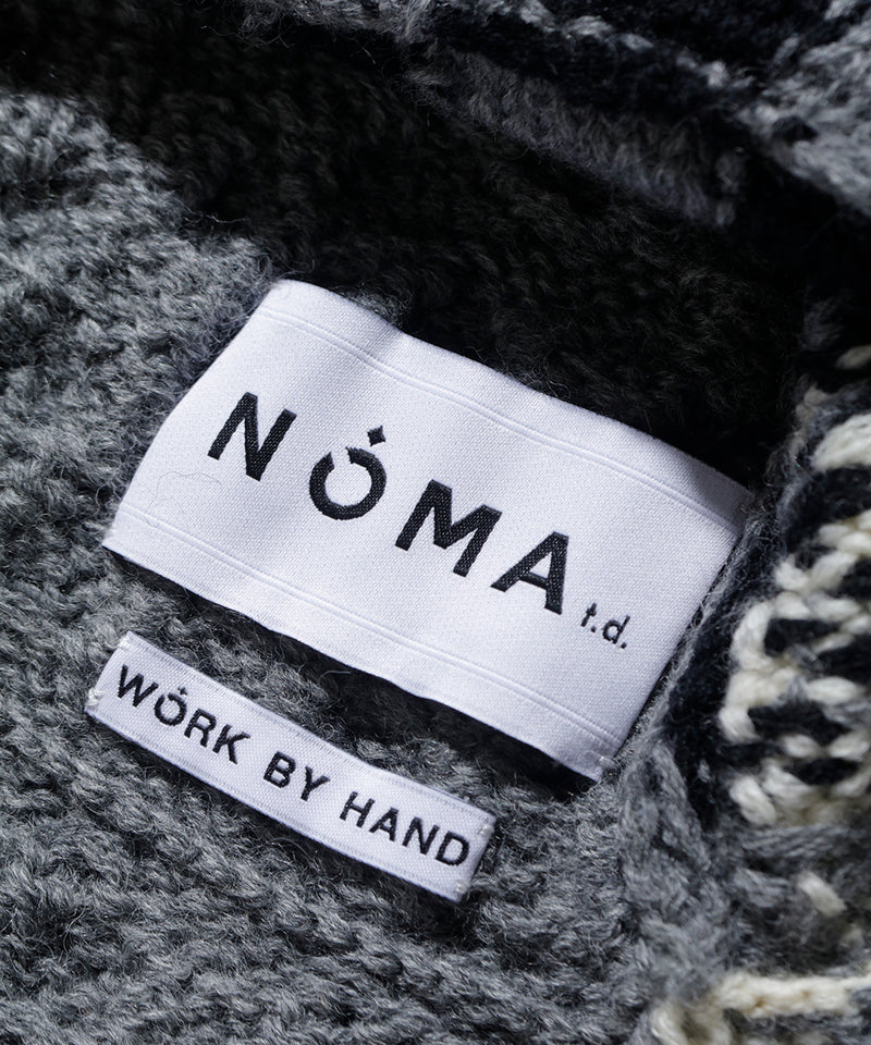 人気の製品人気の製品NOMA Patchwork Hand-Knit HAT ハット ハット