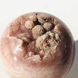 Druzy Pink Amethyst Geode Sphere