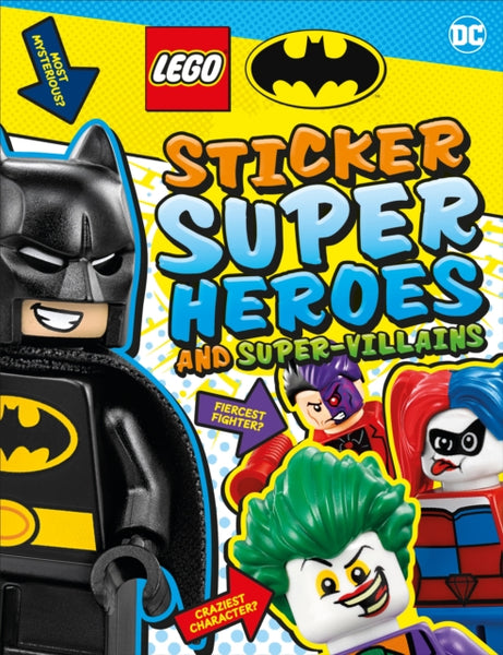 LEGO Batman Sticker Super Heroes and Super-Villains – Winstone's Books