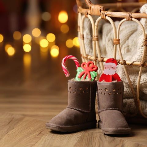 Nikolausgeschenke in Stiefel