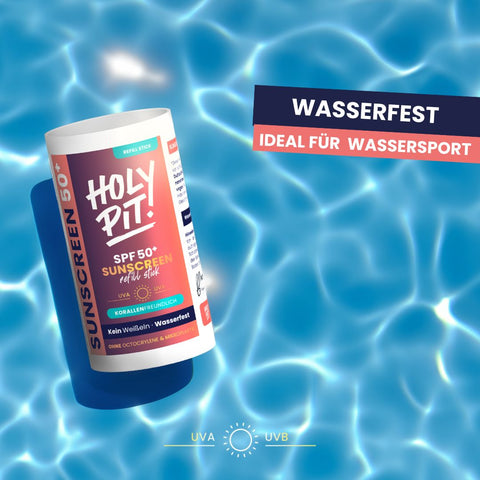 HOLY PIT wasserfester Sonnenschutz LSF 50 +