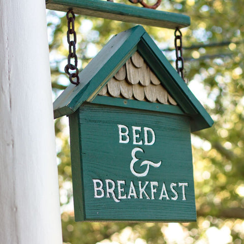 Schild von Bed & Breakfast