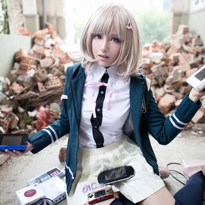 Danganronpa Chiaki Nanami Cosplay Uniform Cosplayo