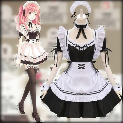 Sexy Bedroom Flirty Maid Costume