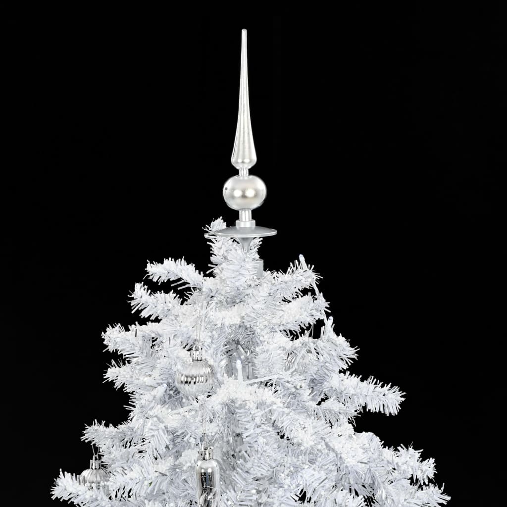 consumptie Welvarend makkelijk te gebruiken vidaXL Kerstboom sneeuwend met paraplubasis 140 cm wit – Aventuras