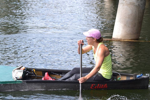 Au Sable Marathon Canoe Race Edith MacHattie 2016 photo by Cory Farthing