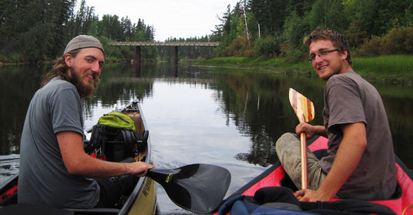 Bent shaft paddle and straight shaft paddle 