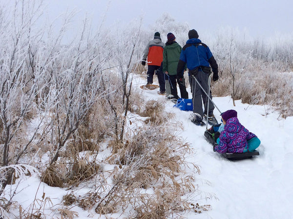 Blackstrap Provincial Park snowshoeing