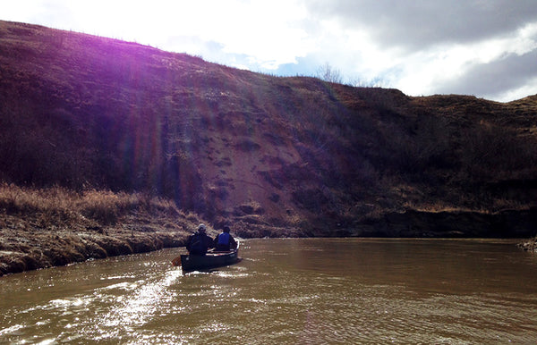 Paddling Eagle Creek Saskatchewan