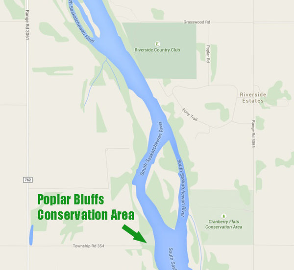 Poplar Bluffs canoe launch Saskatoon