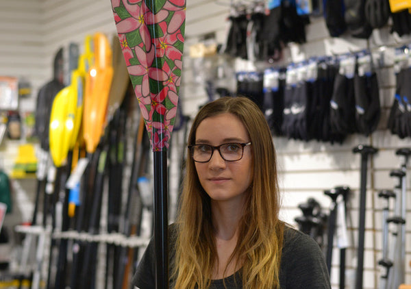 sizing a SUP paddle