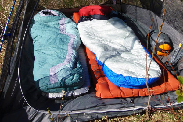 Thermarest and Exped mats