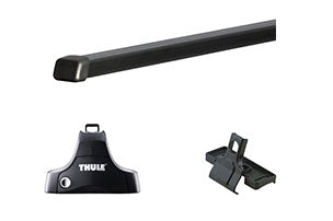 Thule load bar, foot pack and fit kit
