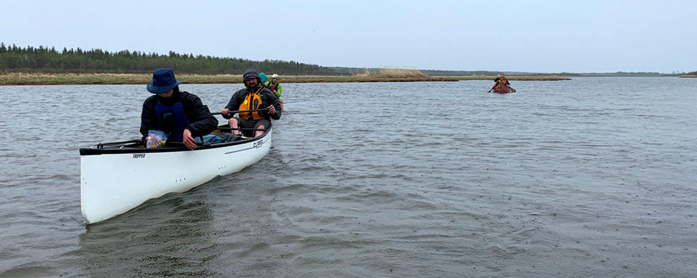 Canoe on the Waterhen River 