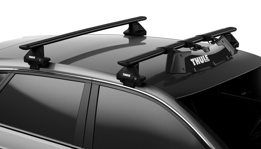 Thule roof rack on naked roof