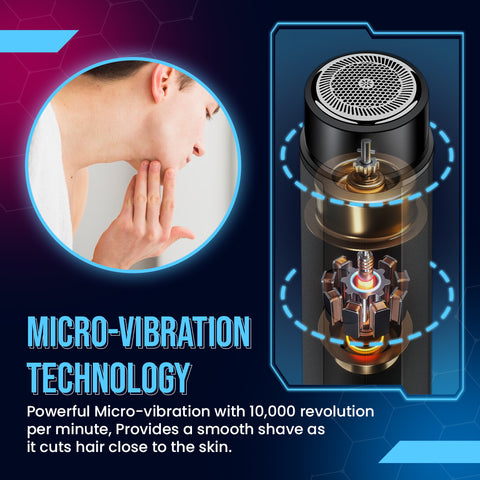 Mini Portable Electric Shaver
