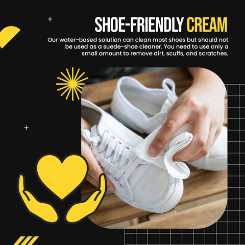 AILLAUS Awishday White Shoe Cleaning Cream, White Sneaker Cleaner,  Whiteplus Shoe Cleaning Cream, Multifunctional White Shoe Cleaner Paste  Cream Shoe Cleaner Sponge (3pcs) - Yahoo Shopping
