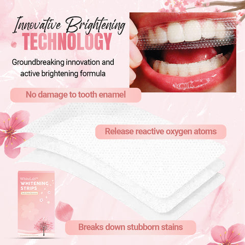 WhiteLab™ Teeth Stain Removal Whitening Strips