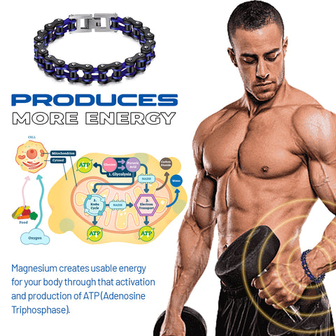 AlphaFit™ Men Magnesium Detox Bracelet