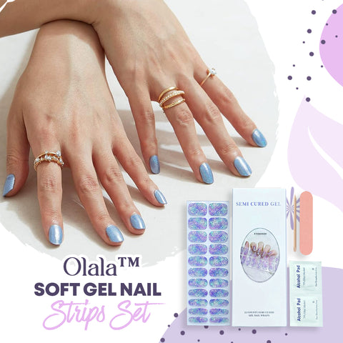 Olala™Soft Gel Nail Strips Set