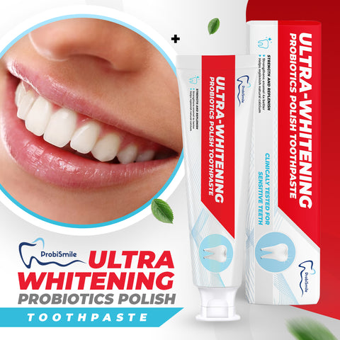 ProbiSmile Ultra-Whitening Probiotics Polish Toothpaste 
