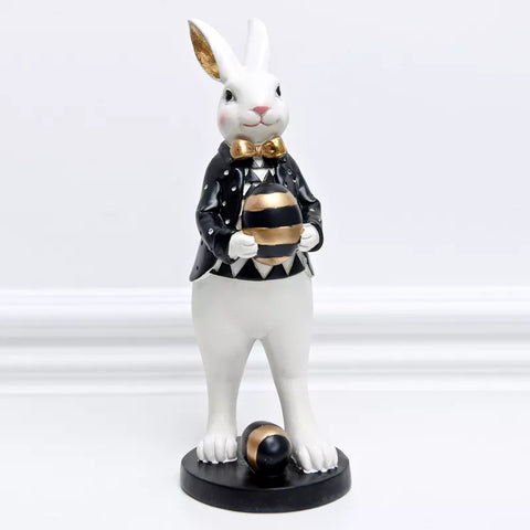 Our Regal Rabbit Family Figurines by Allthingscurated are beautifully-crafted and decorative. Made high-quality resin, these unique figurines will add a touch of elegance and whimsy to your home décor. Available in 6 designs, they are the perfect additions to your spring and Easter decorations.