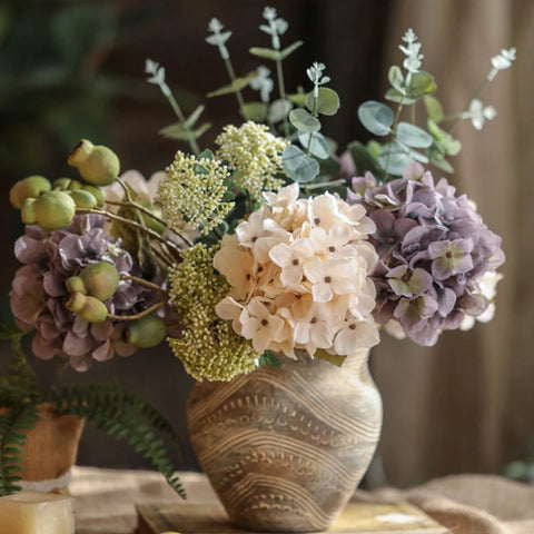 Silk Hydrangeas by Allthingscurated are made of premium quality silk that feature realistic looking flowers that are perfect for home décor and wedding venue decoration. Create a stunning display with 8 lovely colors available and add a touch of beauty and elegance to any space.