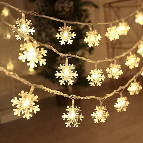 Snowflake LED String Light – Allthingscurated