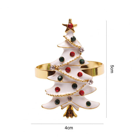 Allthingscurated Xmas Tree Design napkin ring
