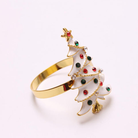 Allthingscurated Xmas Tree Design napkin ring