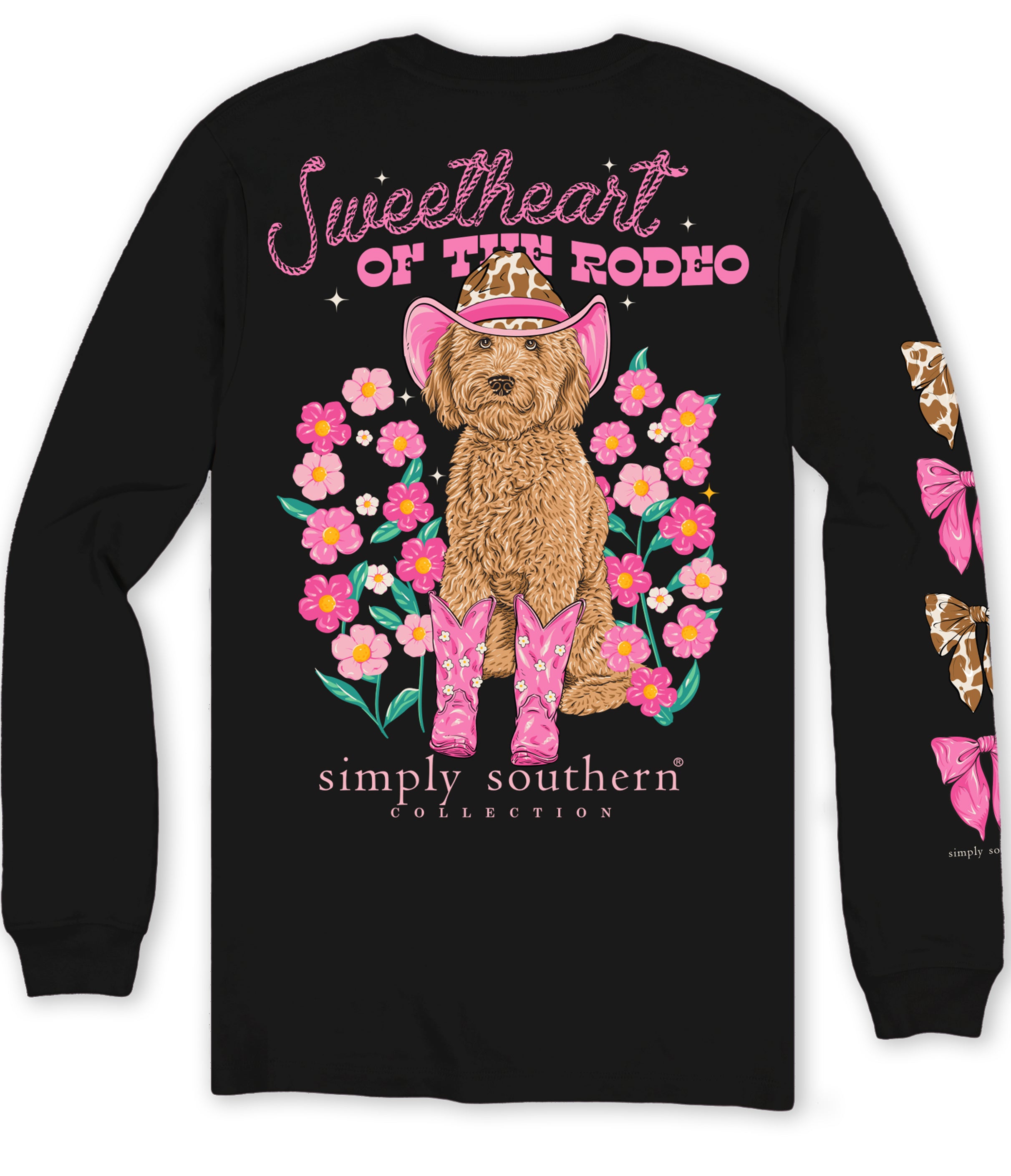 Simply Southern Sweetheart Of The Rodeo Long Sleeve T-Shirt