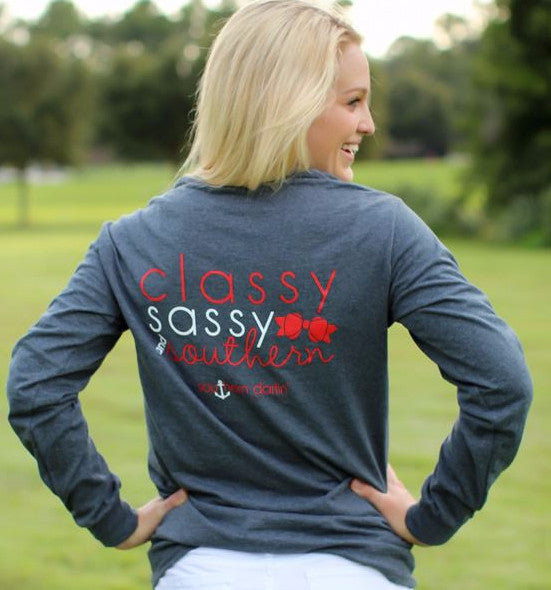 Southern Darlin Classy Sassy & Southern Bow Anchor Bright Girlie Longs ...