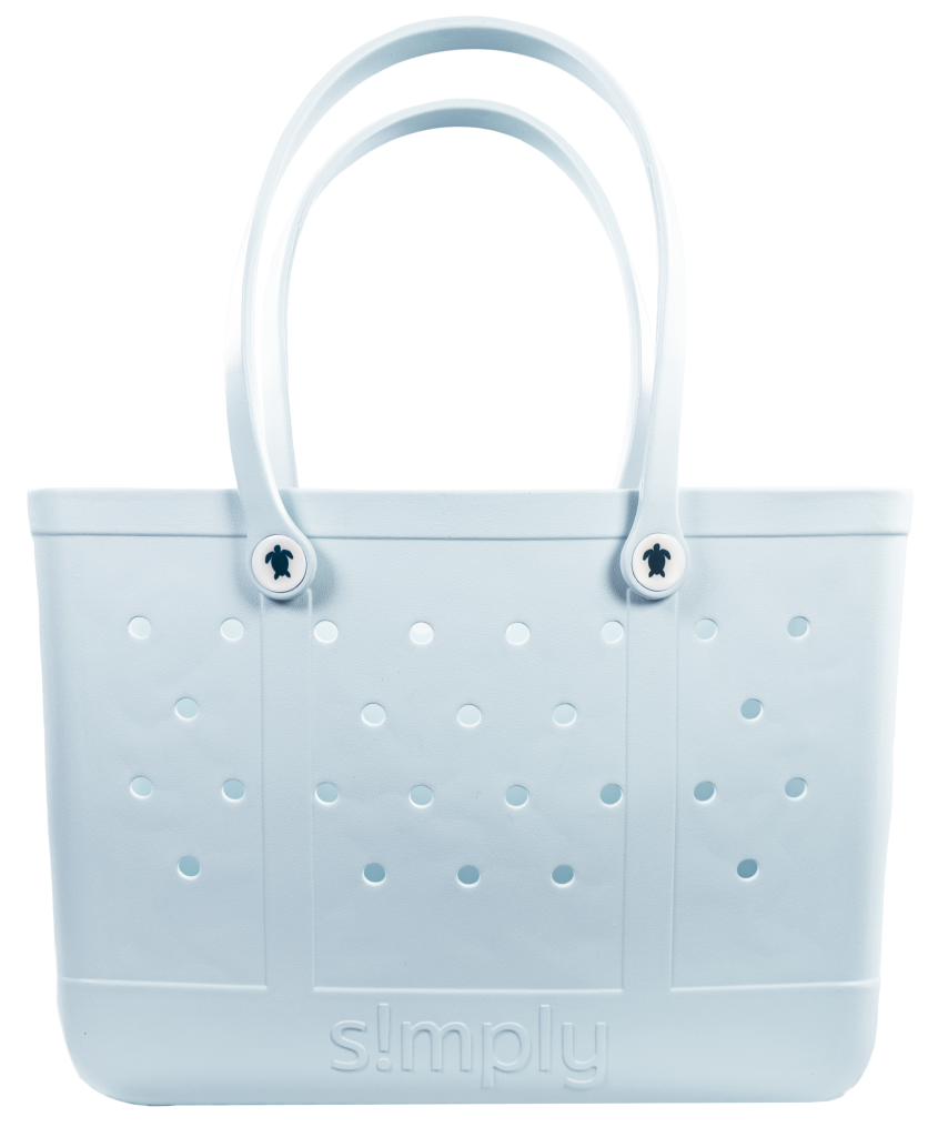 Simply Southern Large Tote: Cool Blue – Heidisonline