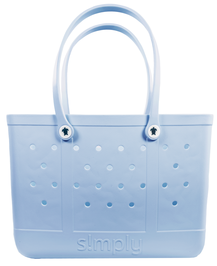 Simply Southern Large Tote: Cool Blue – Heidisonline