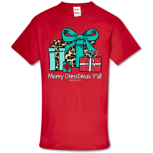 Couture Above The Line Soft Merry Christmas Y All T Shirt Simplycutetees