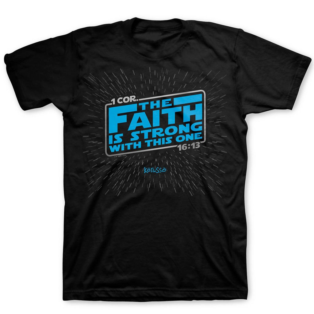 Kerusso Faith is Strong with this One Christian Unisex Bright T Shirt ...