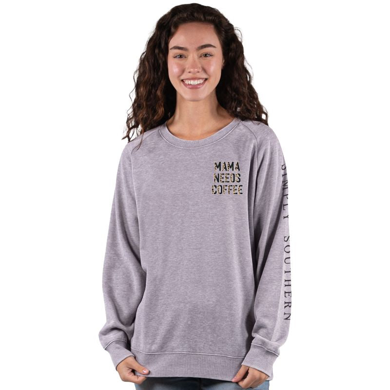 Sleeve Monogrammed Sweatshirt -- Simplicity, Comfort Colors Brand – The  Southern Post