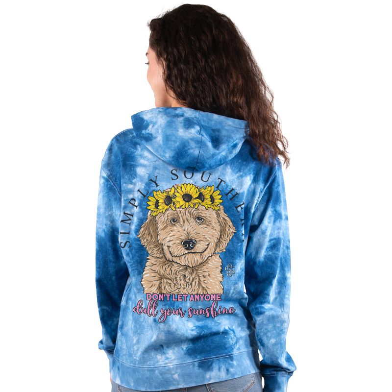 Don't Let Anyone Dull Your Sunshine - Dog - Sunflower - SS - F22 - Adult Hoodie