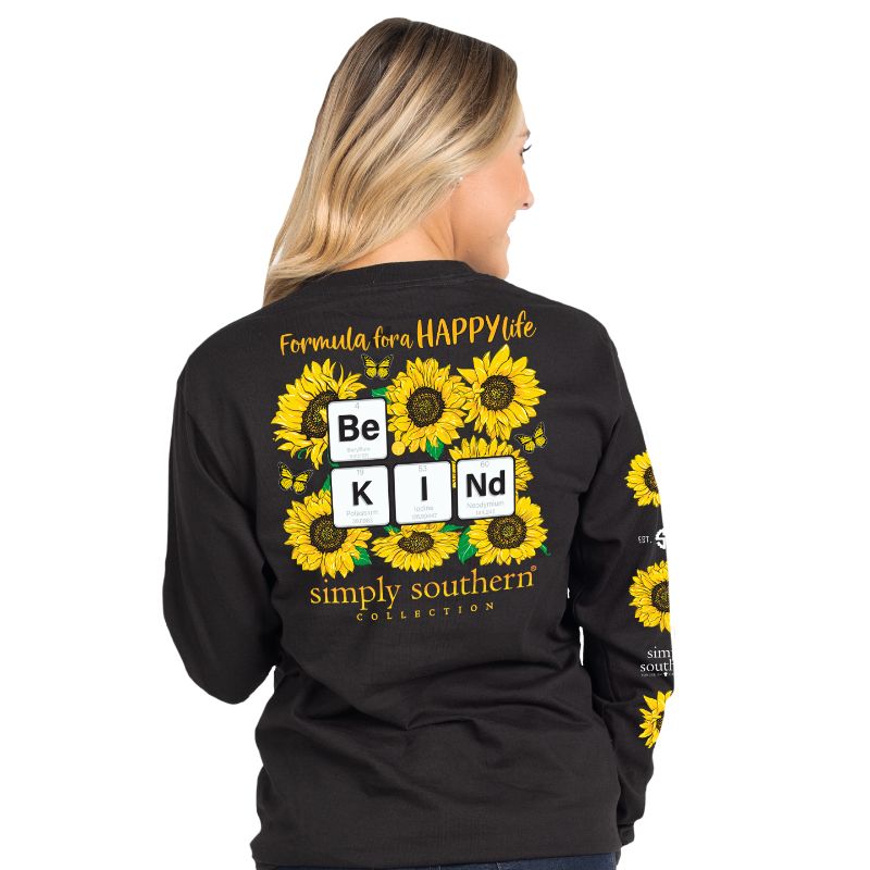 Simply Love Round Neck Long Sleeve Pumpkin & Flower Graphic Sweatshirt –  Pandaize