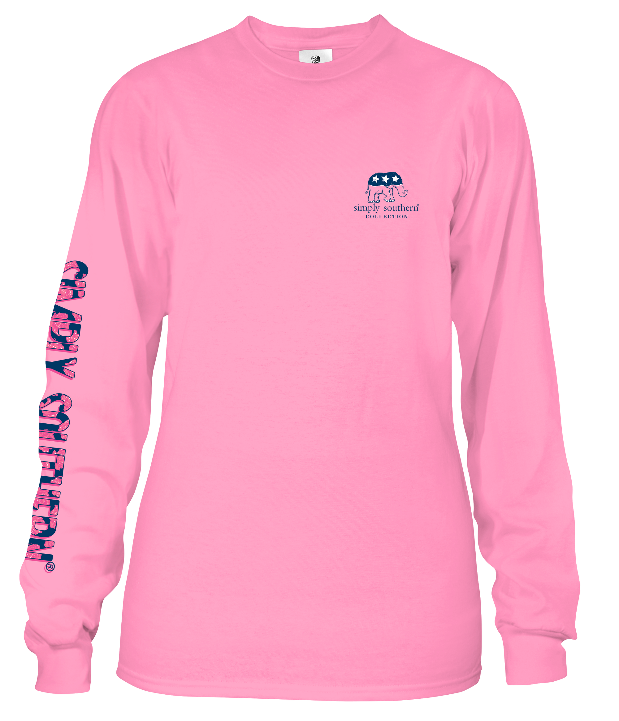 Simply Southern Preppy Republican Elephant Long Sleeve T-Shirt ...