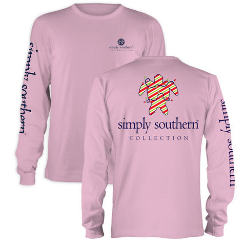 SALE Simply Southern Preppy Christmas Turtle Pink Long Sleeve T-Shirt ...